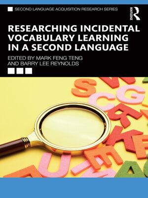 cover image of Researching Incidental Vocabulary Learning in a Second Language